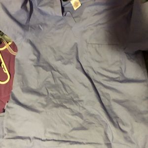 Blue scrubs